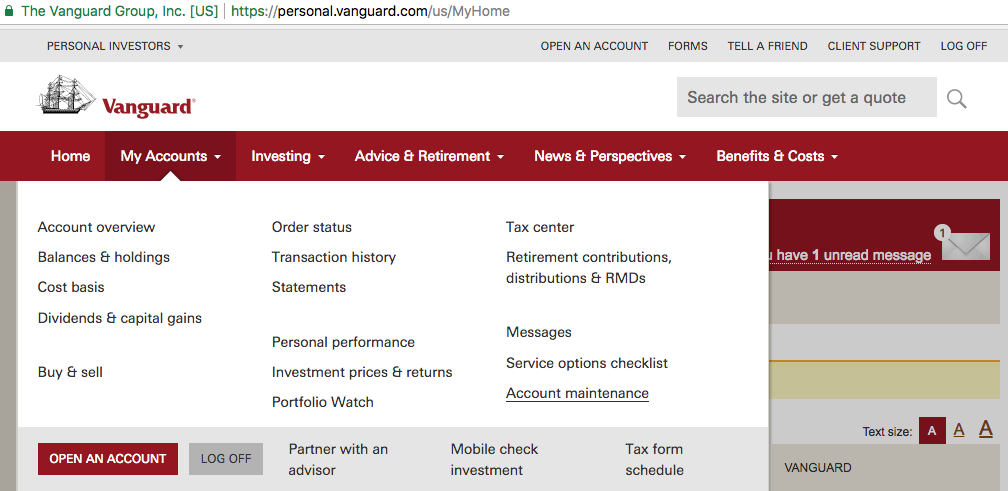 Vanguard | GFM Asset Management